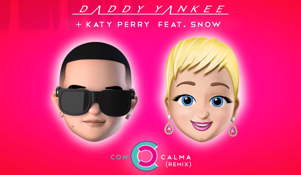 Poster del remix de Con Calma