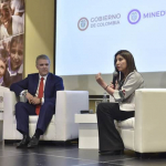 Iván Duque y María Victoria Angulo