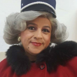 El humorista César Corredor en su personaje de 'Barbarita'.