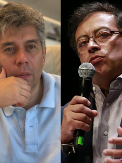 Daniel Coronell y Gustavo Petro