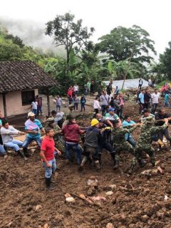 Deslizamiento Cauca