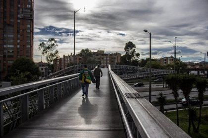 Puente peatonal Bogotá