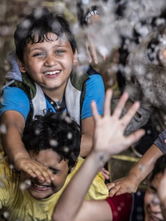 Grupo de niños