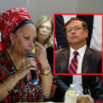 Piedad Córdoba y Gustavo Petro