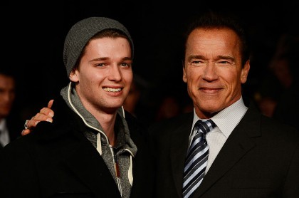 Patrick y Arnold Schwarzenegger