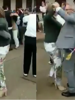 Alcalde francés baila carranga