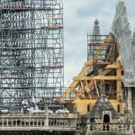 Andamios en Notre Dame