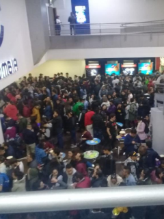 Asistentes al estreno de Avengers Endgame