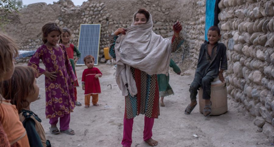 Niñas en Afganistán