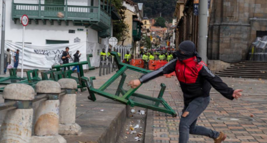 Protestas Bogotá