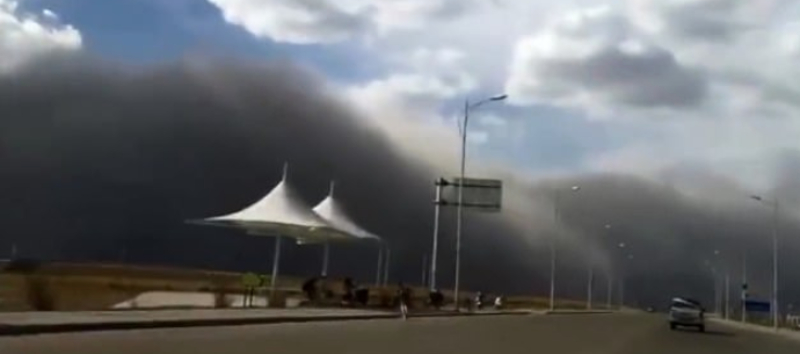 Tormenta de arena en China