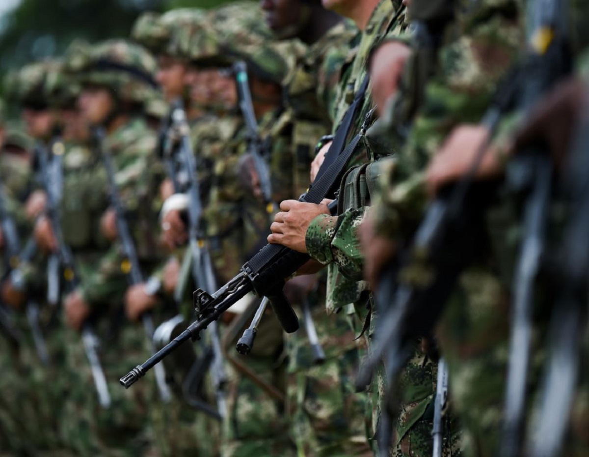Militares colombianos