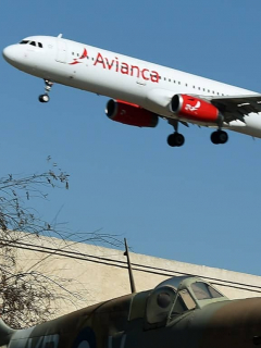 Avión de Avianca