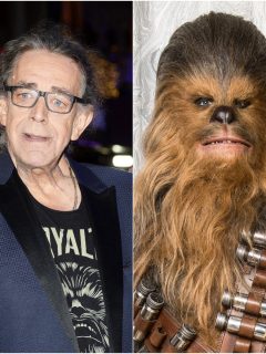Peter Meyhew y Chewbacca