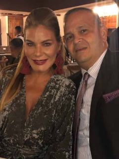María Mónica Urbina y José Guillermo Hernández