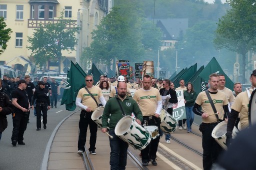 Marcha Neonazi en Alemania