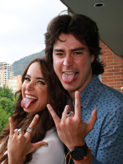 Majida Issa y Manuel Masalva