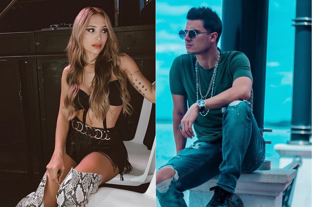 Luisa Fernanda W, 'youtuber', y Pipe Bueno, cantante.
