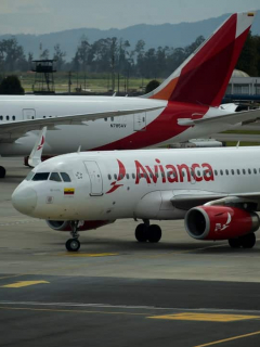 Aviones de Avianca