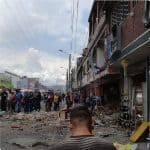 Explosión en Bogotá