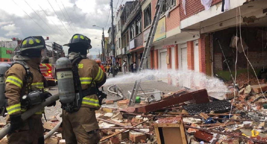 Explosión en Bogotá