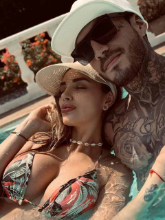 Melina Ramírez y Mateo Carvajal