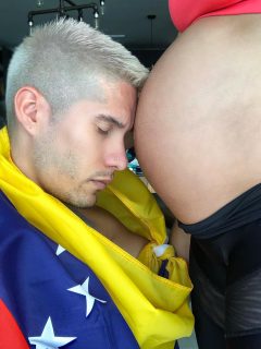 Chyno Miranda y Natasha Araos