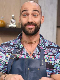Leo Morán, chef.