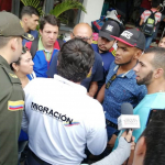 Desalojo de militares venezolanos en Cúcuta