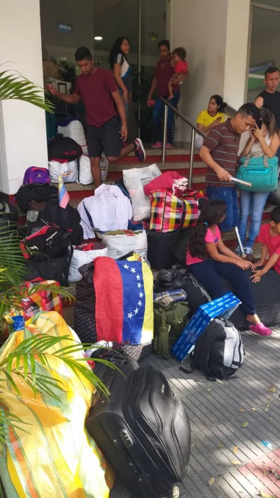 Desalojo de militares venezolanos en Cúcuta