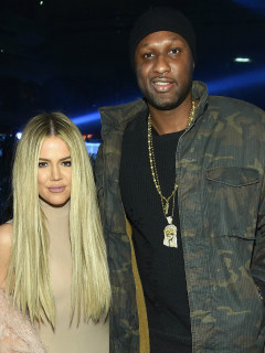 Khloé Kardashian y Lamar Odom
