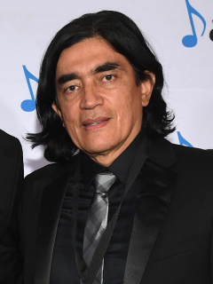Roberto Taylor, productor y compositor, y Gustavo Bolívar, senador y libretista.