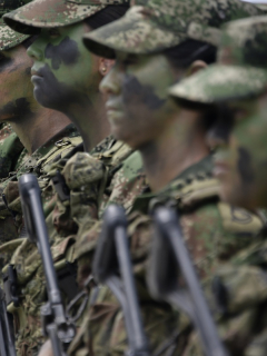 Soldado en formación