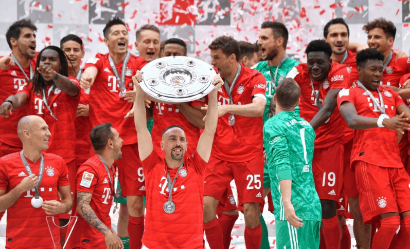 Bayern Múnich campeón Bundesliga.