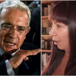 Álvaro Uribe y María Jimena Duzán