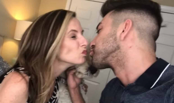 Chris Monroe y su mamá