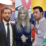 Martín Santos, Vicky Dávila y Esteban Santosos
