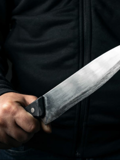 Hombre con cuchillo