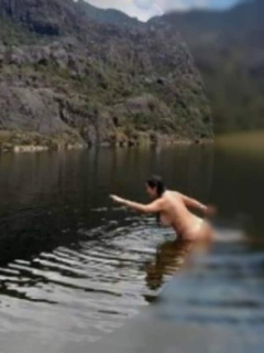 Joven en Páramo de Santurbán