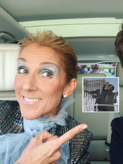 Céline Dion y James Corden