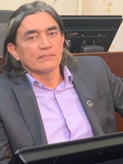Leidy Asprilla y Gustavo Bolívar