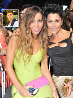 Christian Estrada, Frida Sofía y Alejandra Guzmán