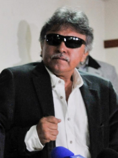 'Iván Márquez' y 'Jesús Santrich'