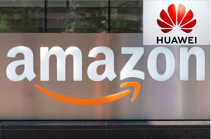 Amazon y Huawei