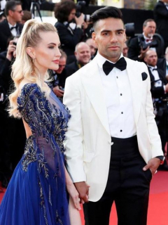 Falcao García y Lorelei Tarón