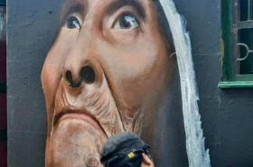 Grafitti en el Chorro de Quevedo