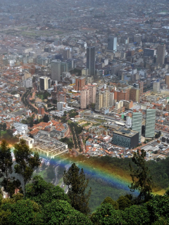 Panorámica de Bogotá
