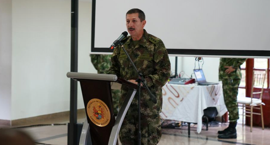 General Nicacio Martínez, comandante del Ejército