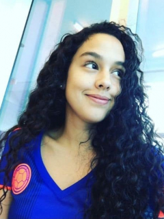 Ana María Estupiñán y Yuri Vargas