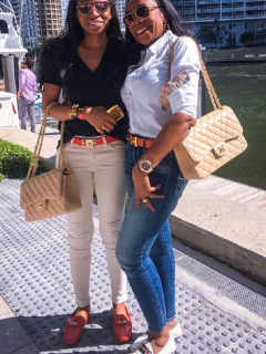 Jenny Ambuila y Elba Chará